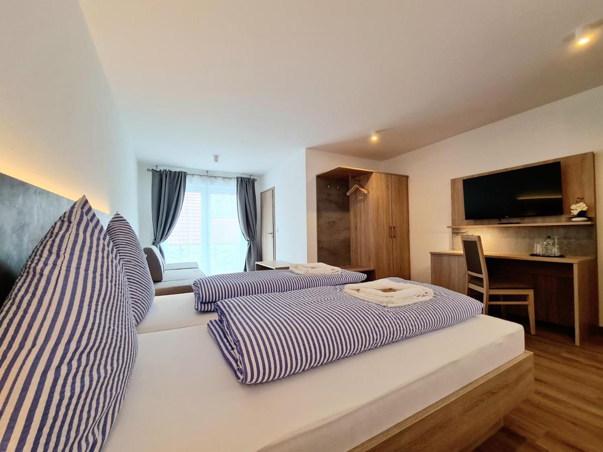 Hotel Pension Nordzeit 诺德代希 外观 照片